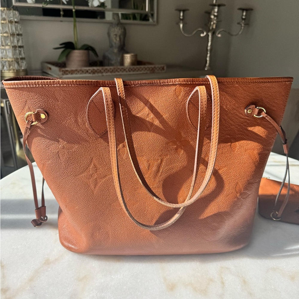 Louis Vuitton Neverfull MM Cognac